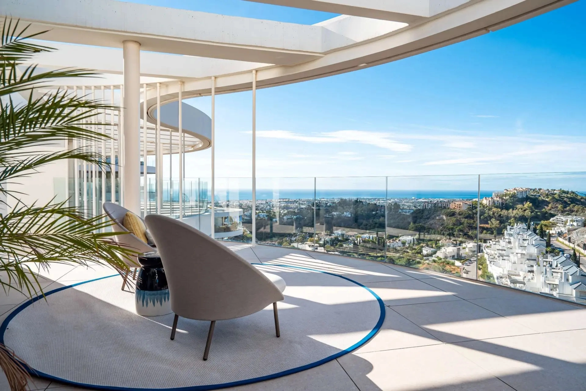 Marbella sea views from apartment