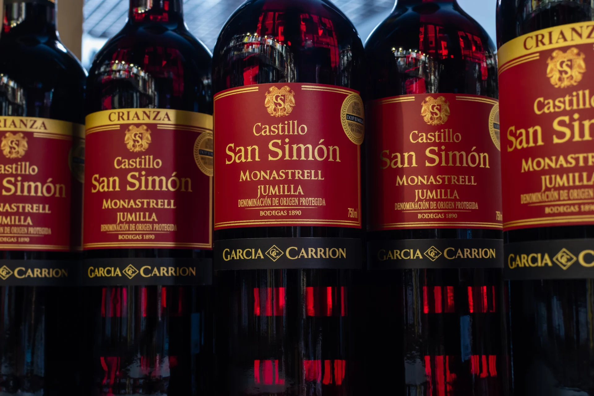 red wine San Simon Monastrell Jumilla