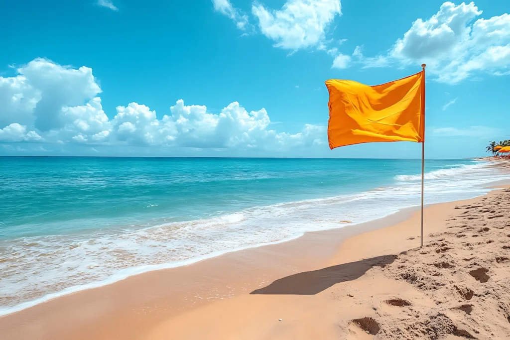 Yellow Flag – Moderate Conditions, Increased Awareness