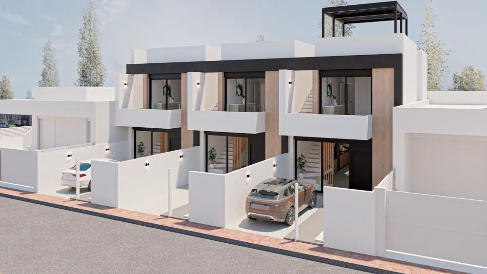 Modern townhouse with 3 bedrooms for sale in San Pedro del Pinatar