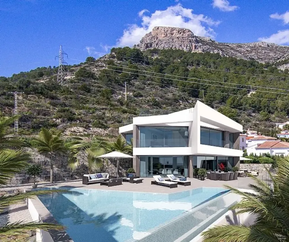 Luxusvilla mit Panoramablick zum Verkauf in Calpe