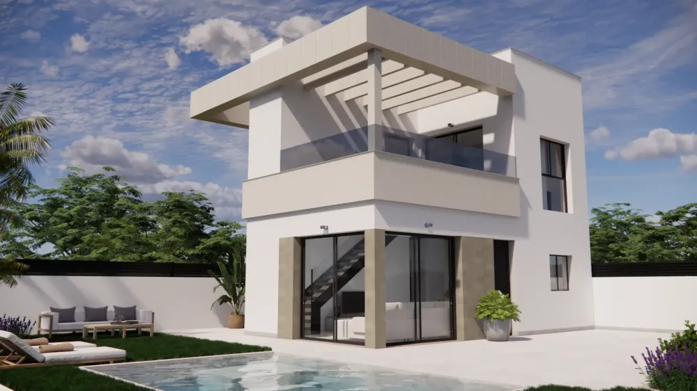 Luxury villa with private pool in Vistabella Golf, Orihuela