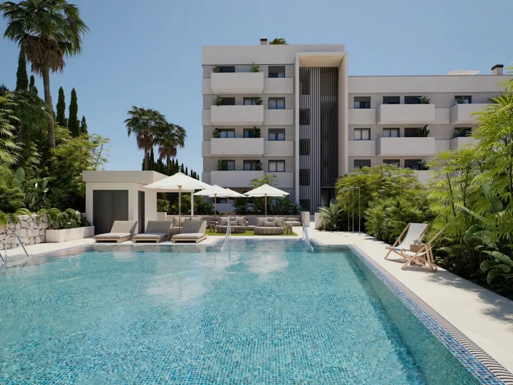 Stijlvol appartement in privécomplex te koop in Estepona, Costa del Sol