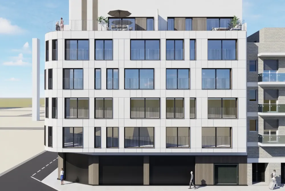 Moderne Wohnung zu verkaufen, nur 60 m vom Strand El Acequión in Torrevieja entfernt.