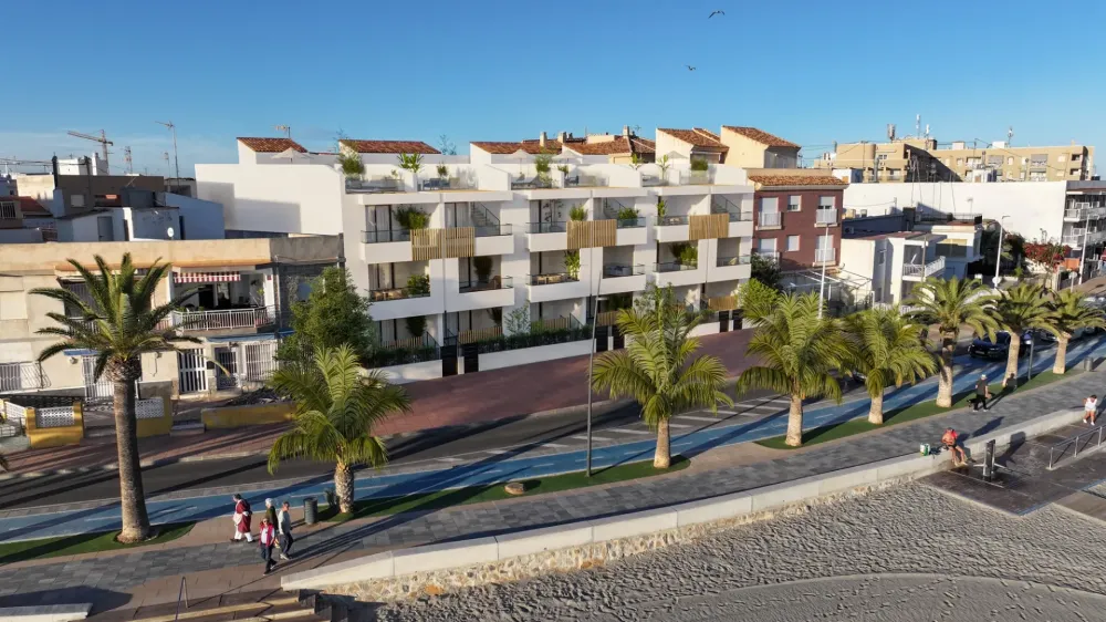 Appartement de plage en première ligne avec 3 chambre à vendre à Lo Pagán