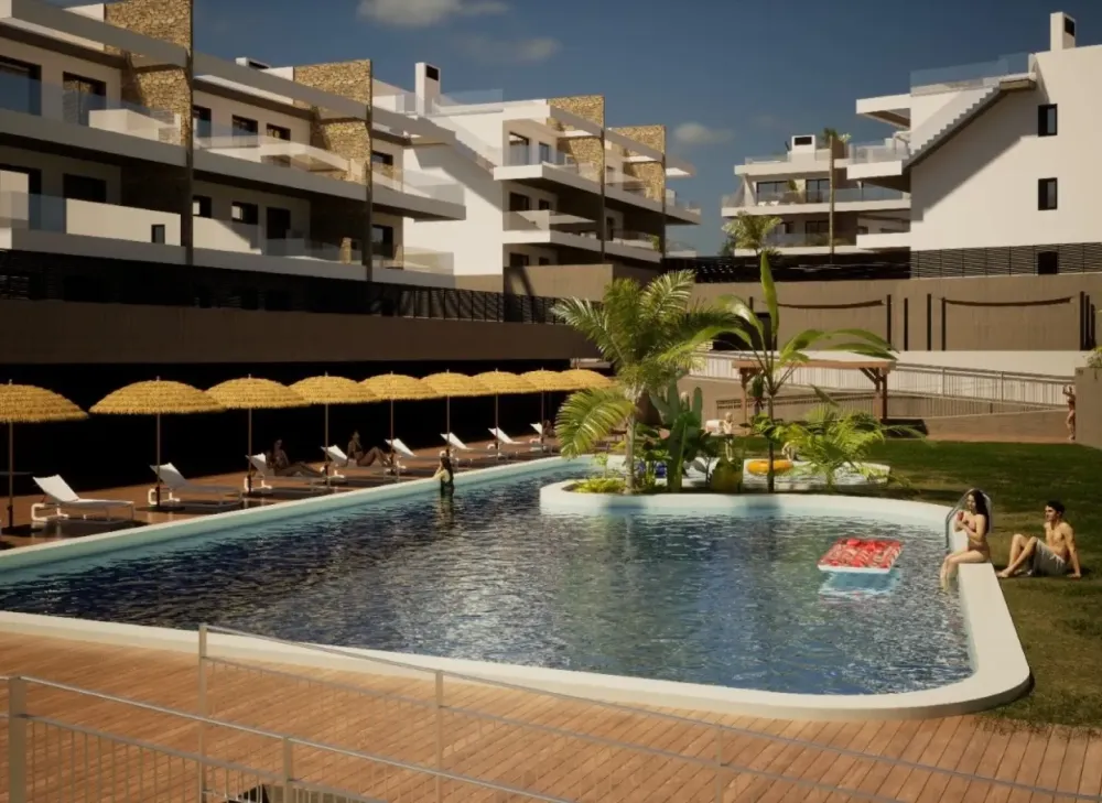 Appartement te koop met panoramisch zeezicht in Finestrat