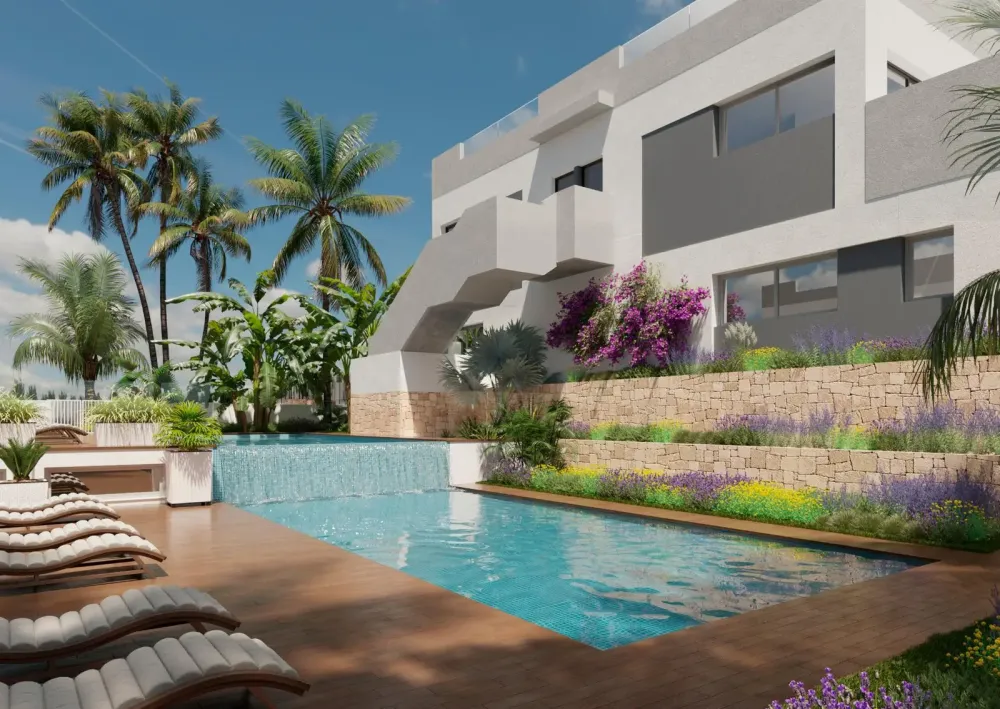 Apartment for sale with roof terrace and panoramic views in Los Balcones, Torrevieja