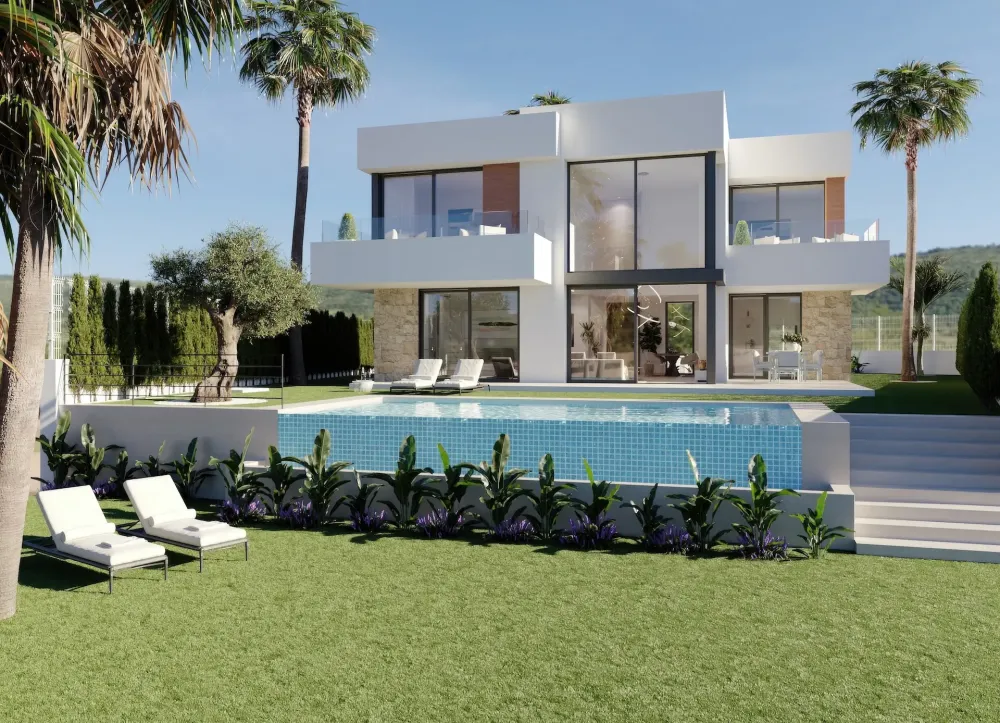 Villa mit 4 Schlafzimmern und Meerblick zu verkaufen in Sierra Cortina, Finestrat