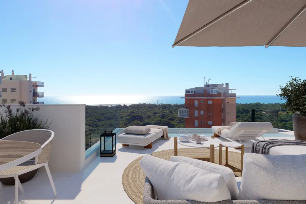 Penthouse avec vue sur la mer à vendre à Guardamar del Segura