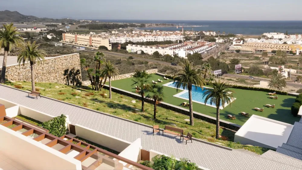 FULLY FURNISHED! Apartment with 3 bedrooms and sea views in Vera