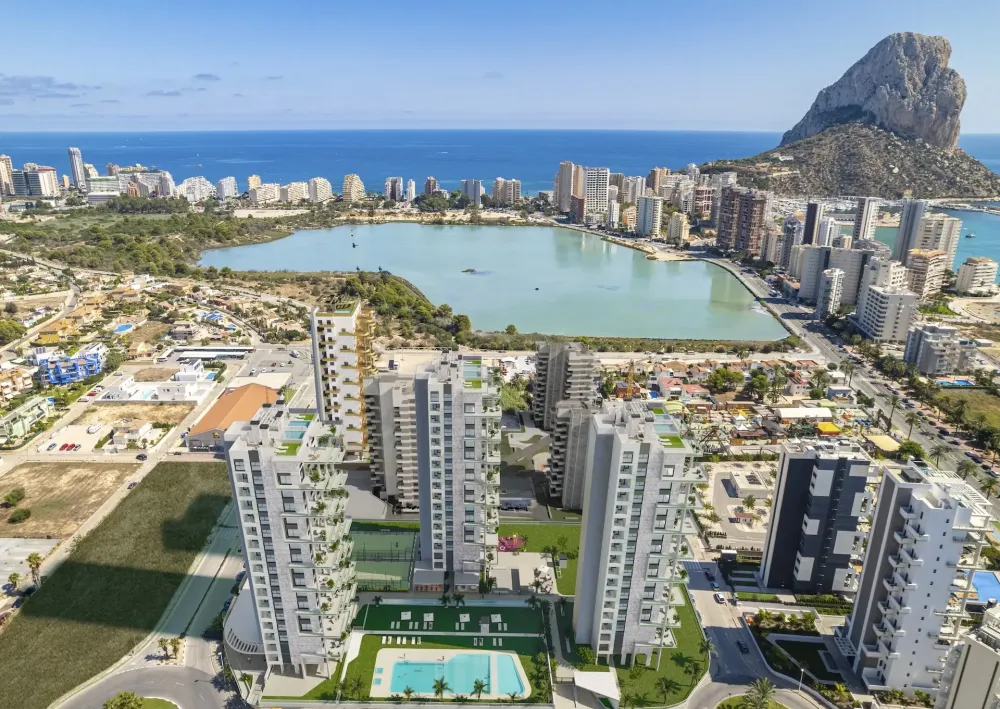 Penthouse with 3 bedrooms and sea views for sale in Calpe