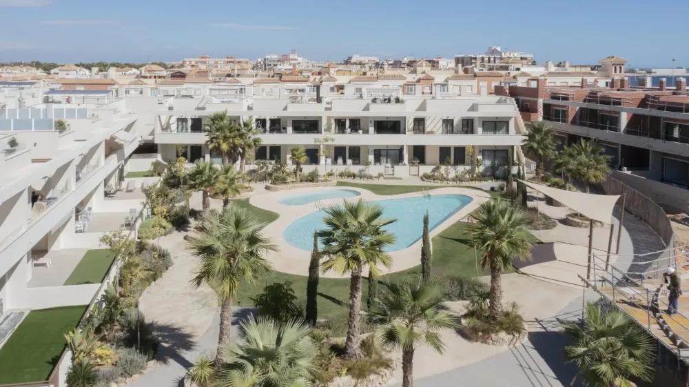 Penthouse avec solarium, à 200 m de la plage à Torrevieja