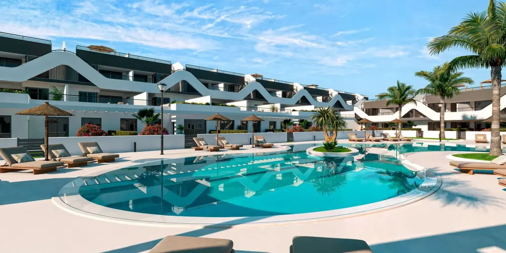 2-bedroom apartments with spacious terraces for sale in Alfaz del Pi
