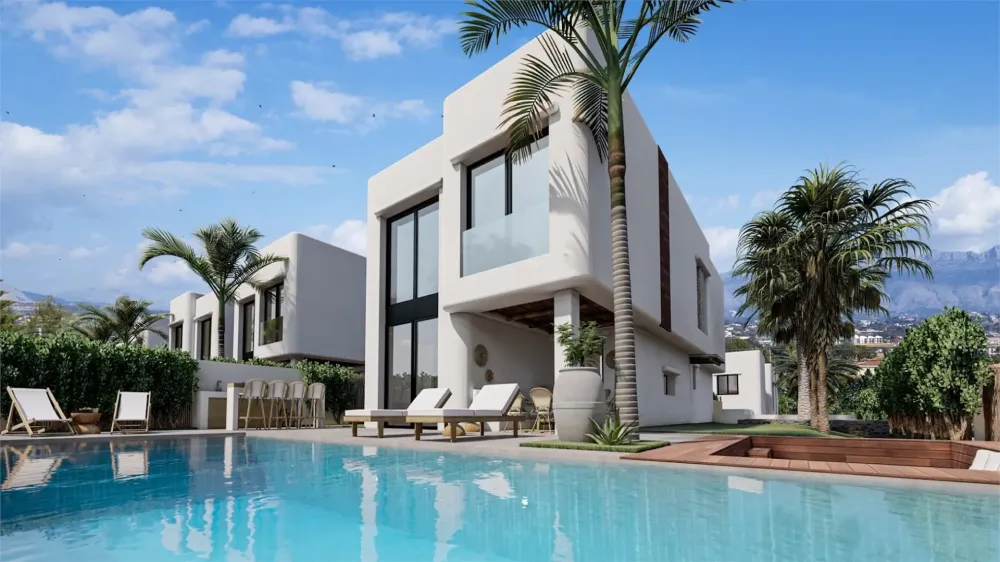 Villa with 4 bedrooms and swimming pool, close to the beach in El Albir