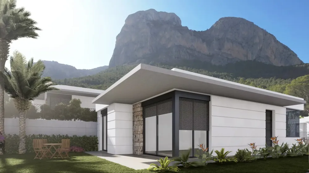 Moderne Villa mit 3 Schlafzimmern zum Verkauf in Polop