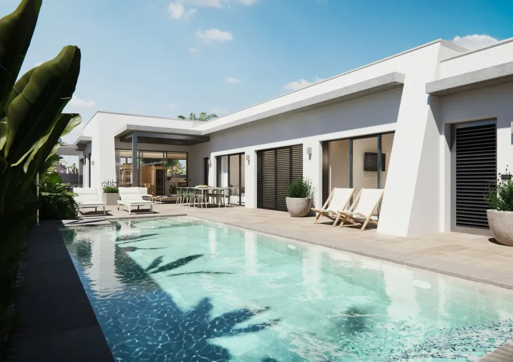 Modern villa for sale with 3 bedrooms in San Javier