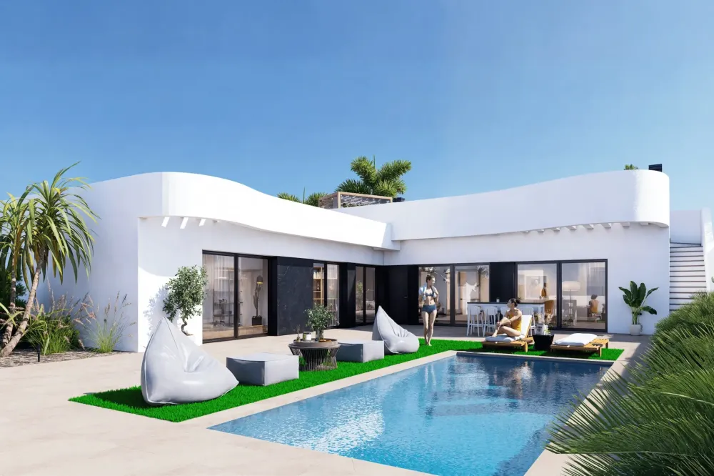 Modern villa for sale with 3 bedrooms in La Finca Golf, Algorfa