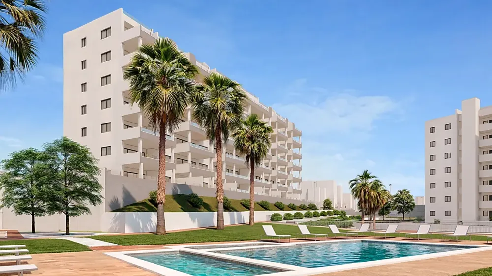 2-bedroom apartment with spacious terrace for sale in San Miguel de Salinas