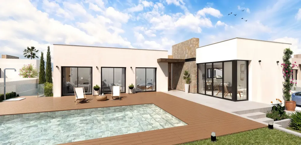 Villa with swimming pool for sale in Santa Rosalia Lake and Life Resort