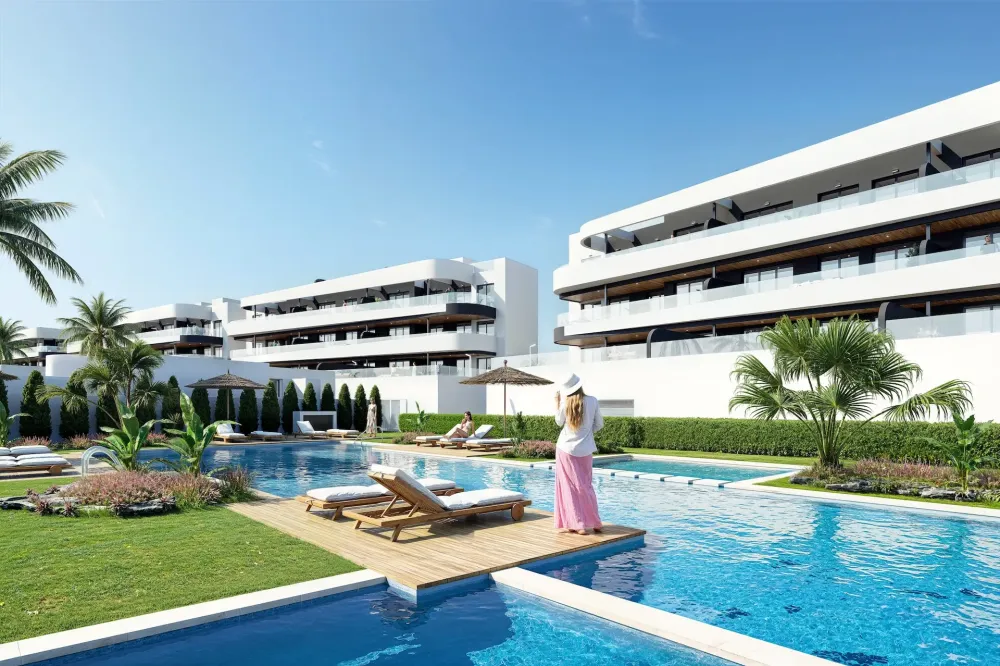 Penthouse mit 2 Schlafzimmern zu verkaufen in Serena Golf, Los Alcázares