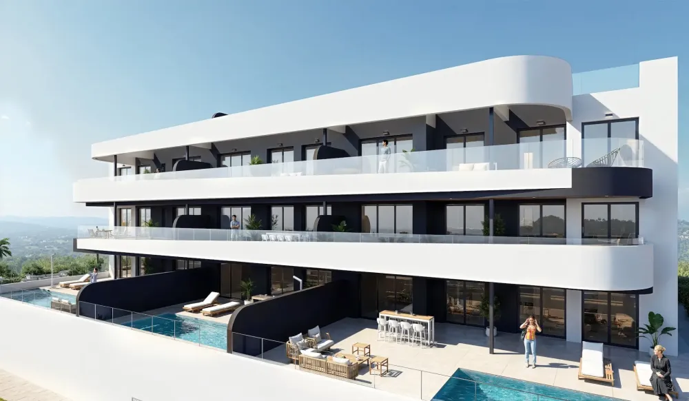 Penthouse met 3 slaapkamers te koop in Serena Golf, Los Alcázares