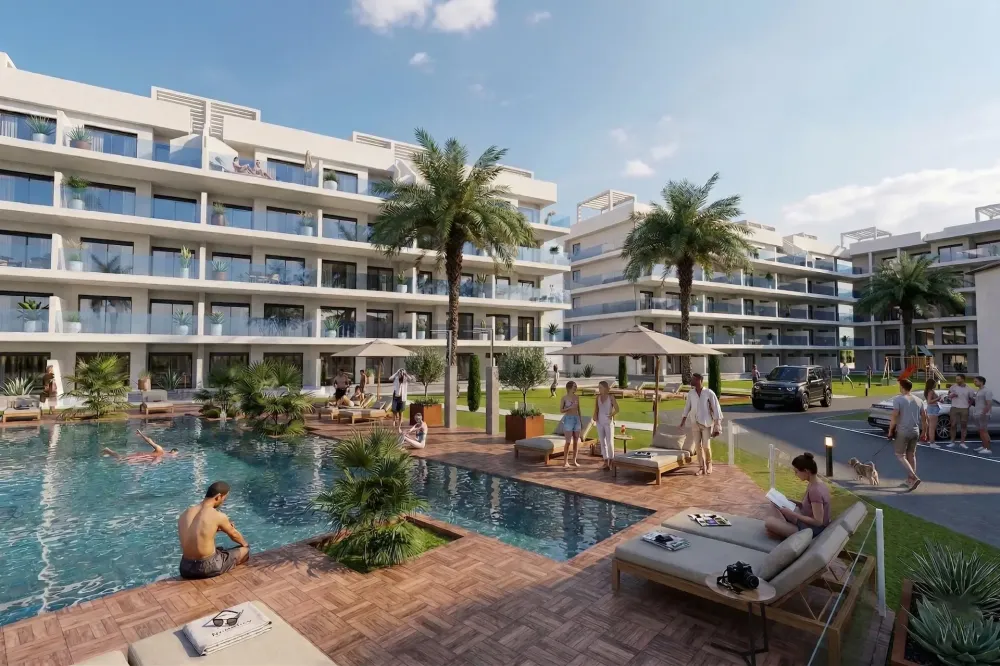Appartements modernes avec 2 chambres à vendre à El Raso, Guardamar