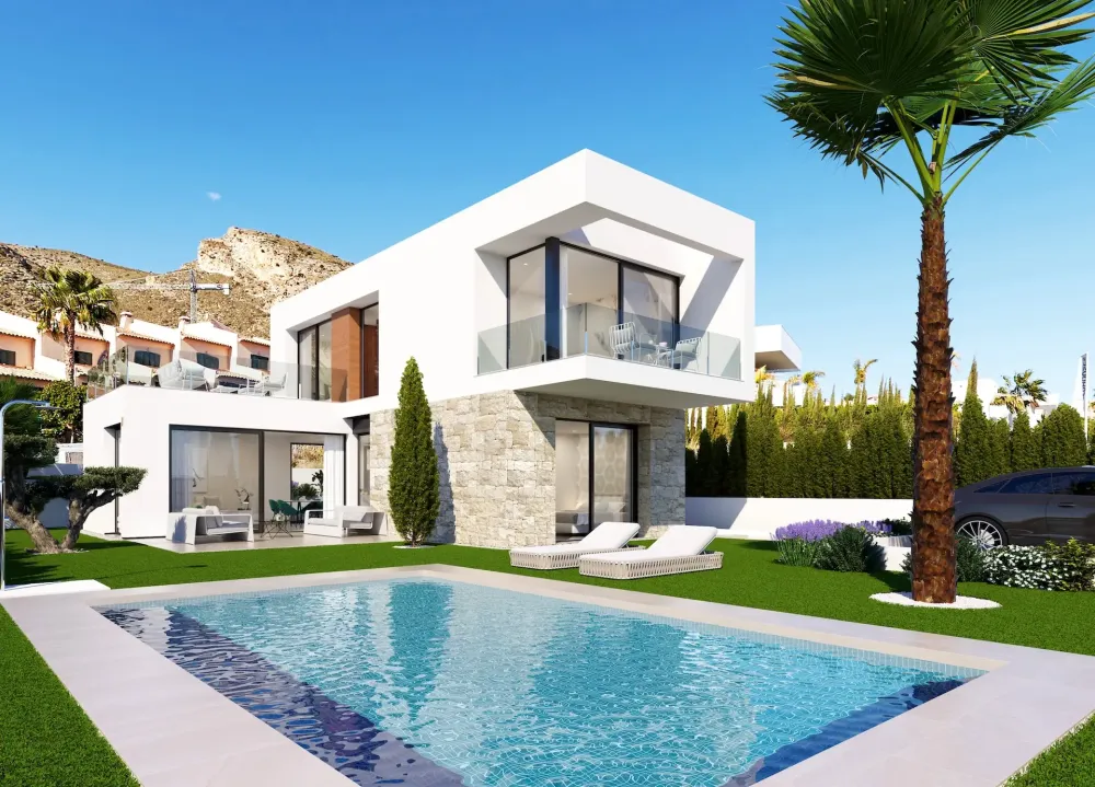 Villa with 3 bedrooms and sea views for sale in Sierra Cortina, Finestrat