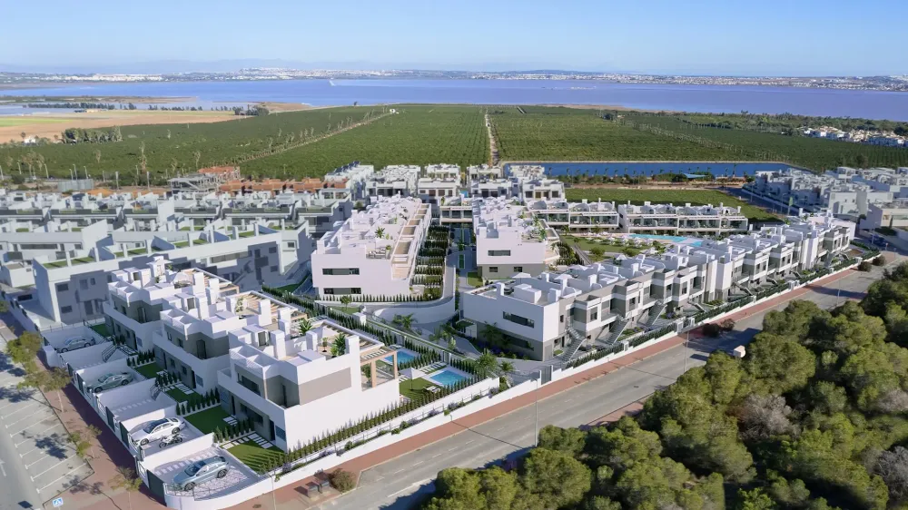 Penthouse with 2 bedrooms and solarium in Los Balcones, Torrevieja
