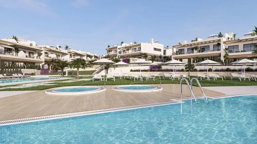 Penthouse with 3 bedrooms and solarium in Los Balcones, Torrevieja