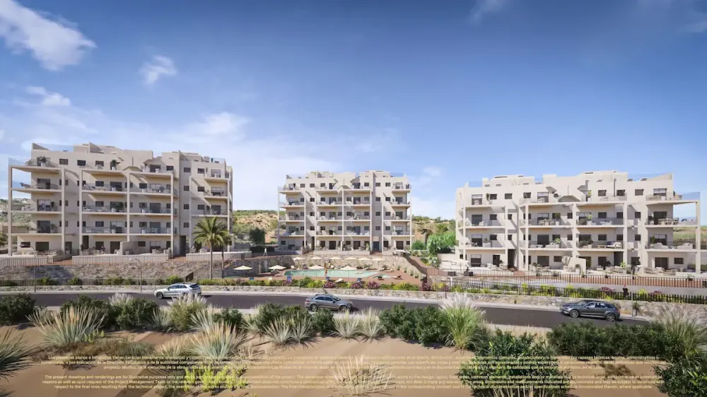 Penthouses élégants de 3 chambres à vendre à Corvera Hills Golf