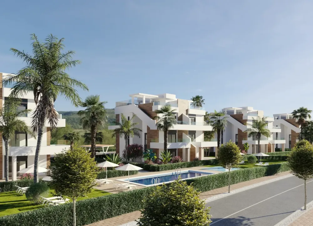 Penthouse met 2 slaapkamers te koop in Hacienda del Álamo Golf