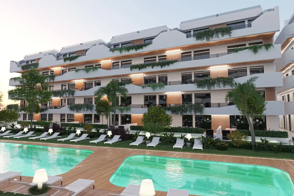 Tourist apartment with roof terrace in Santiago de la Ribera