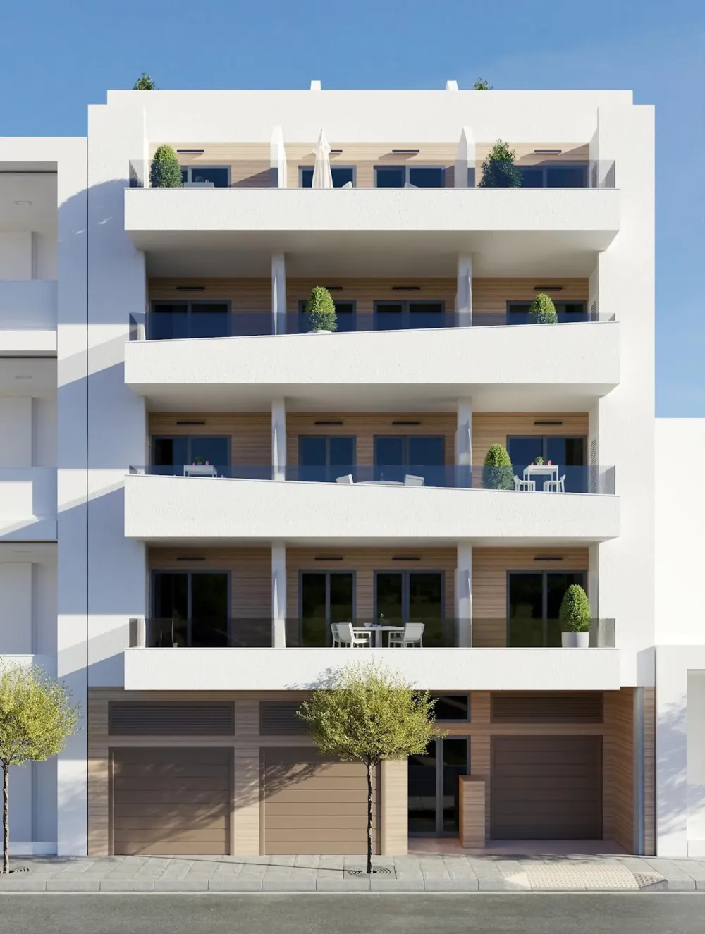 New 1 bedroom apartments for sale in Torrevieja town centre