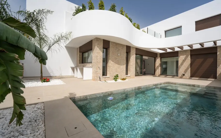 Reihenhausvilla mit 3 Schlafzimmern und privatem Pool zu verkaufen in Rojales