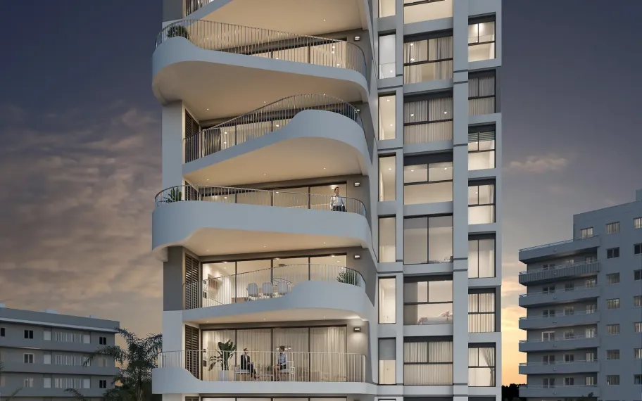 Penthouse mit großer Sonnenterrasse und Meerblick in Guardamar del Segura