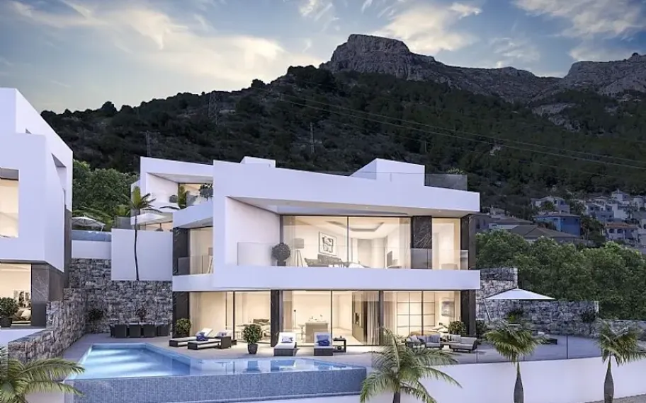 Luxusvilla mit Panoramablick zum Verkauf in Calpe