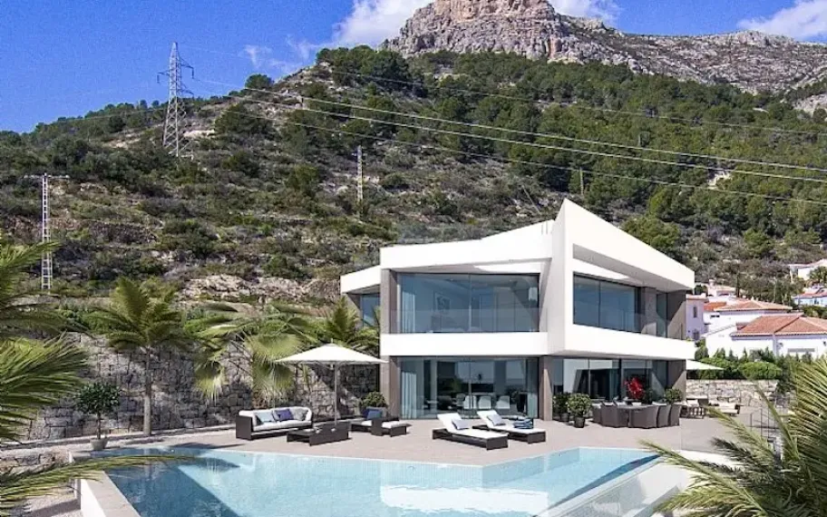 Luxusvilla mit Panoramablick zum Verkauf in Calpe