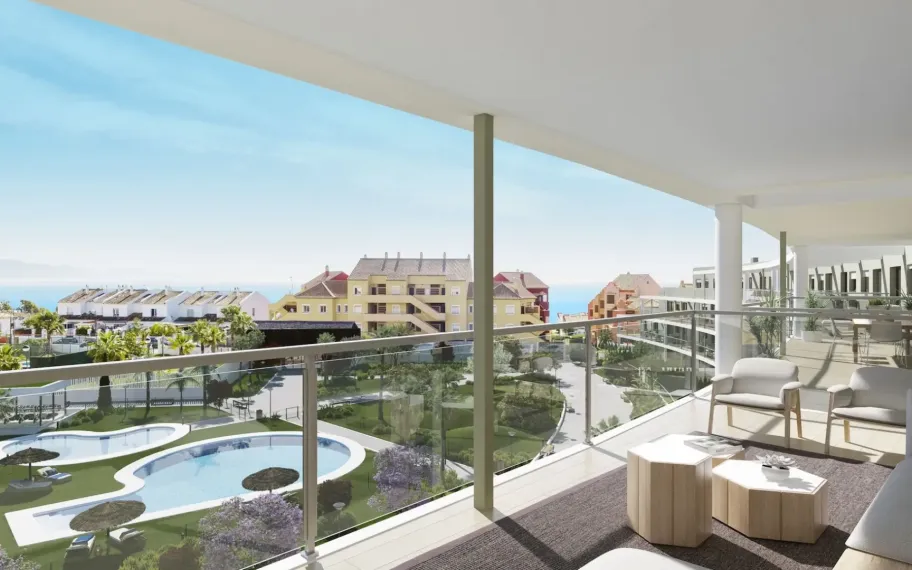 Wohnung in Strandnähe zu verkaufen im ruhigen Manilva, Costa del Sol