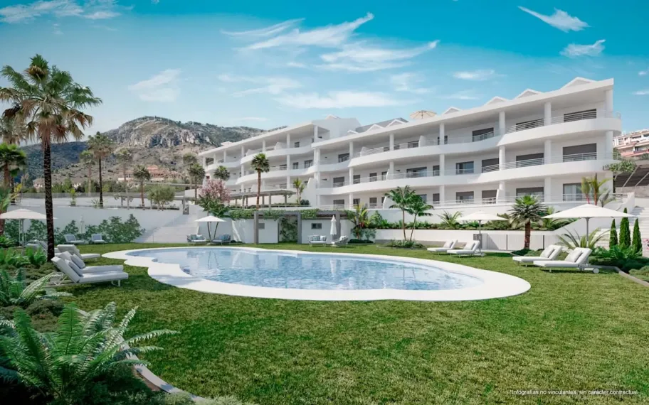 Atemberaubende Wohnung mit Meerblick in Benalmádena zu verkaufen