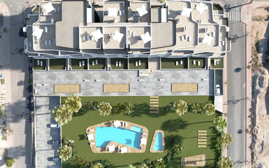 Voll ausgestattetes Penthouse mit großer Terrasse in San Miguel de Salinas zu verkaufen