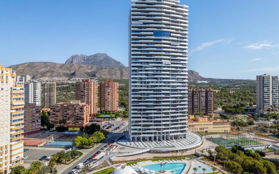 Wohnung mit 2 Schlafzimmern und Meerblick zum Verkauf in Benidorm