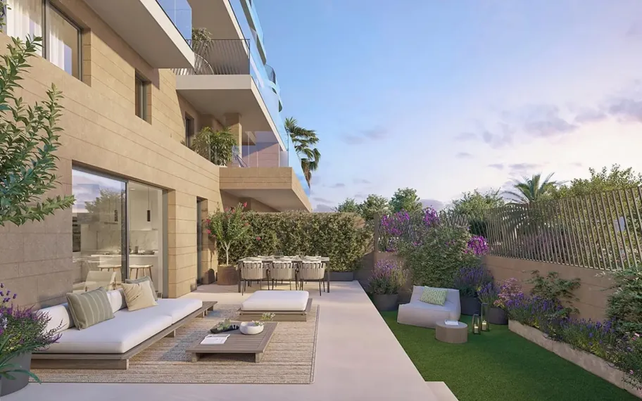 Appartement élégant en bord de mer à vendre à quelques pas de la mer à Villajoyosa