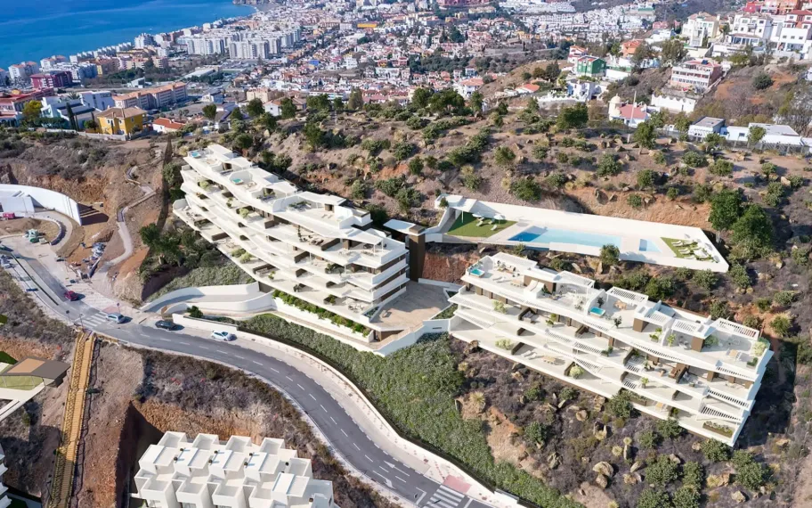 Appartement met zeezicht te koop in Rincón de la Victoria, nabij Málaga