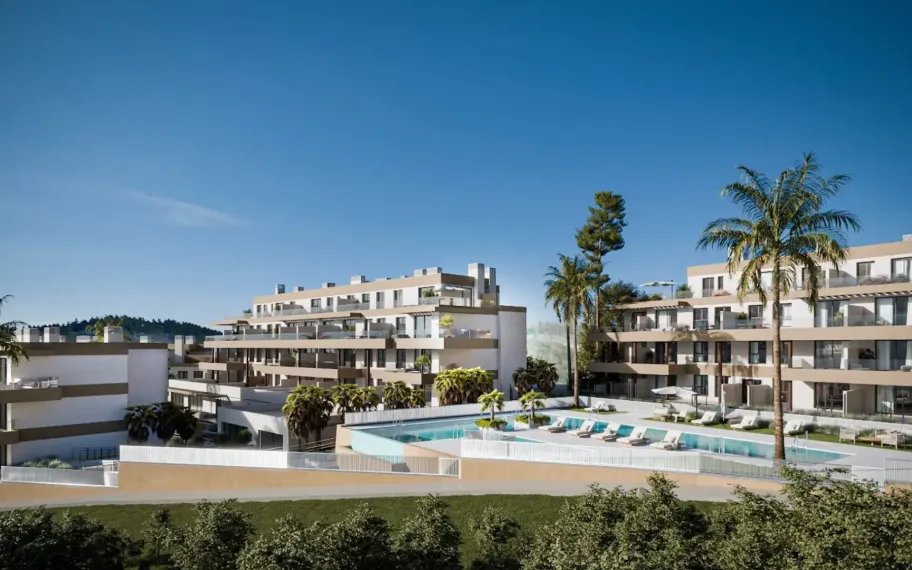 Apartment for sale with 2 bedrooms and sea views in Mijas Costa