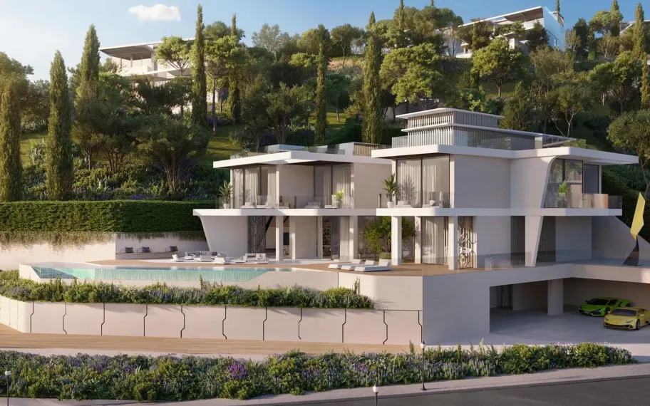 Luxury villa designed by Lamborghini for sale in Benahavís