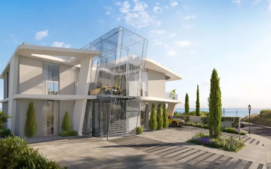 Luxury villa designed by Lamborghini for sale in Benahavís