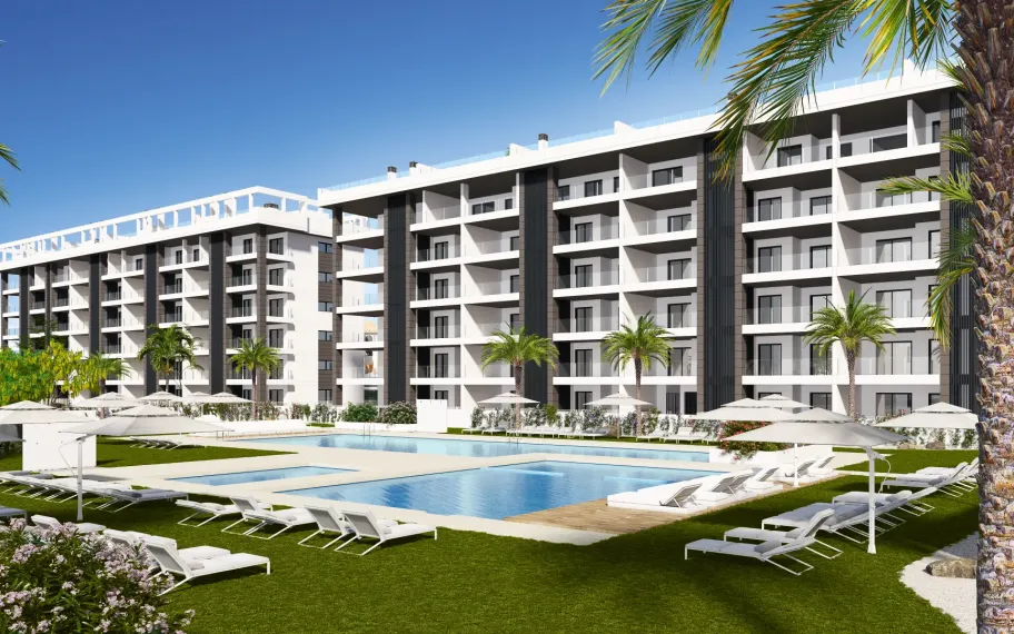 Penthouse mit 3 Schlafzimmern, Dachterrasse und Meerblick in La Mata, Torrevieja