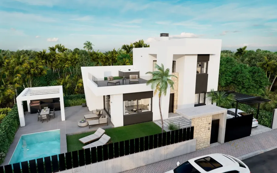Villa met privézwembad te koop in Punta Prima, Orihuela Costa