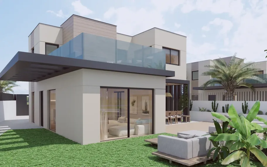 Freistehende Villa mit 3 Schlafzimmern im Corvera Golf Country Club