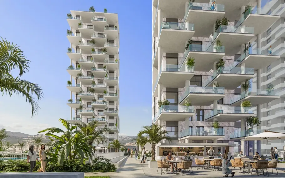 Wohnung mit 2 Schlafzimmern zum Verkauf in Calpe